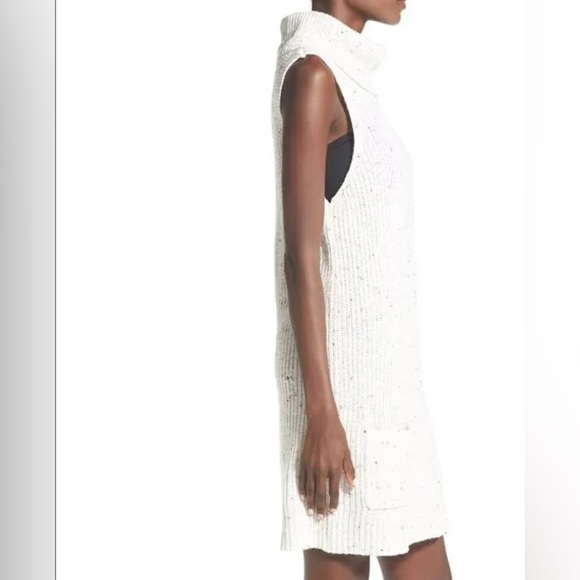 Leith Sleeveless Turtleneck Sweater Dress size S - Picture 5 of 8